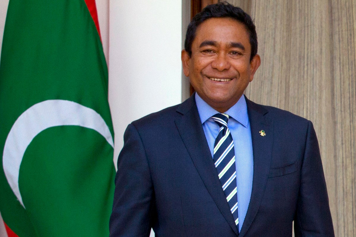 A former Maldives president is freed after a high court throws out his 11-year sentence