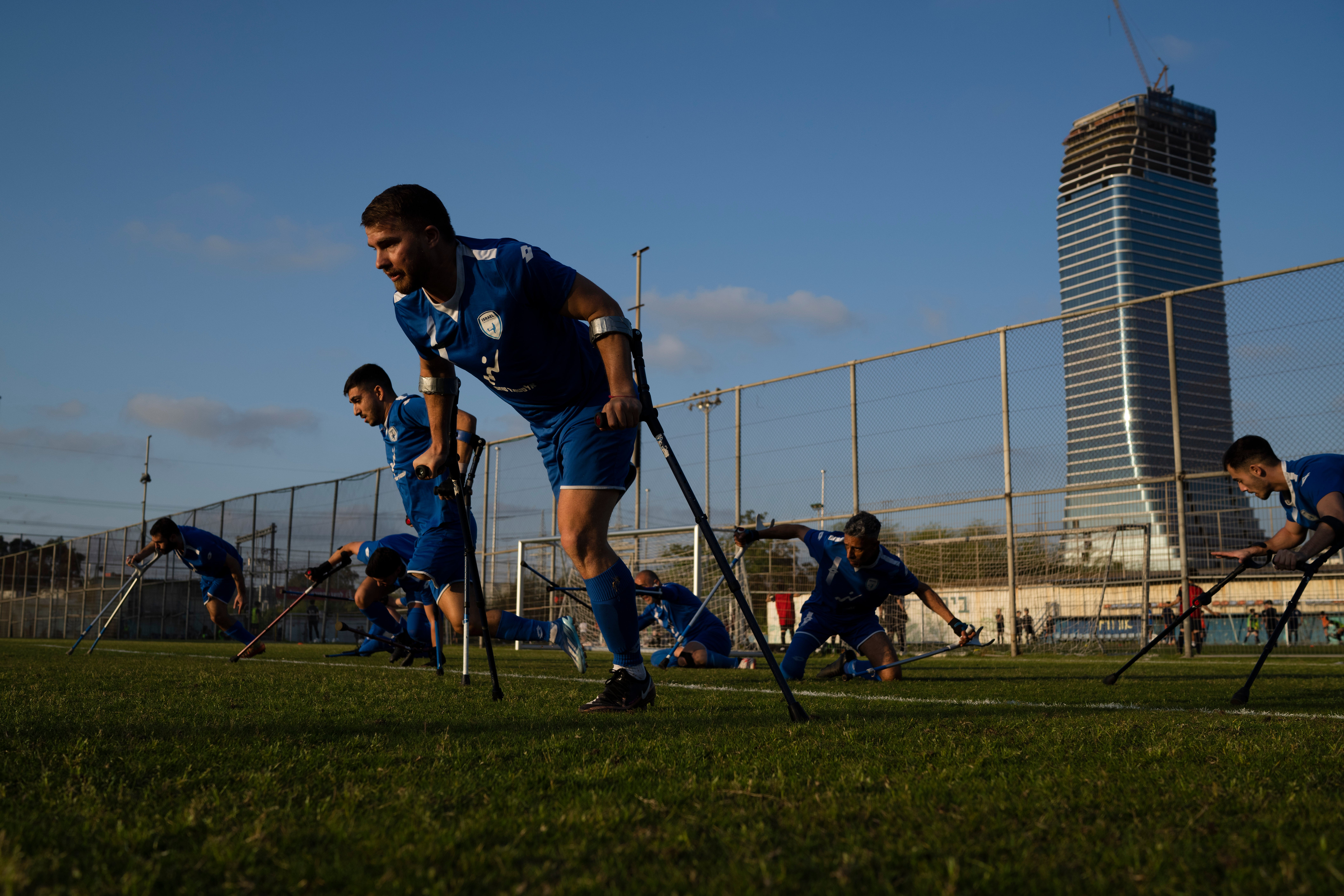 Israel Palestinians Amputee Football Team
