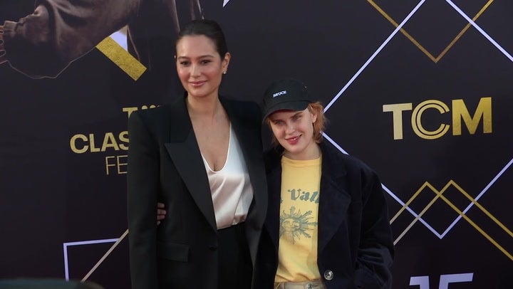 <p>Tallulah Willis honours father Bruce as she attends Pulp Fiction screening with stepmother Emma Heming Willis.</p>