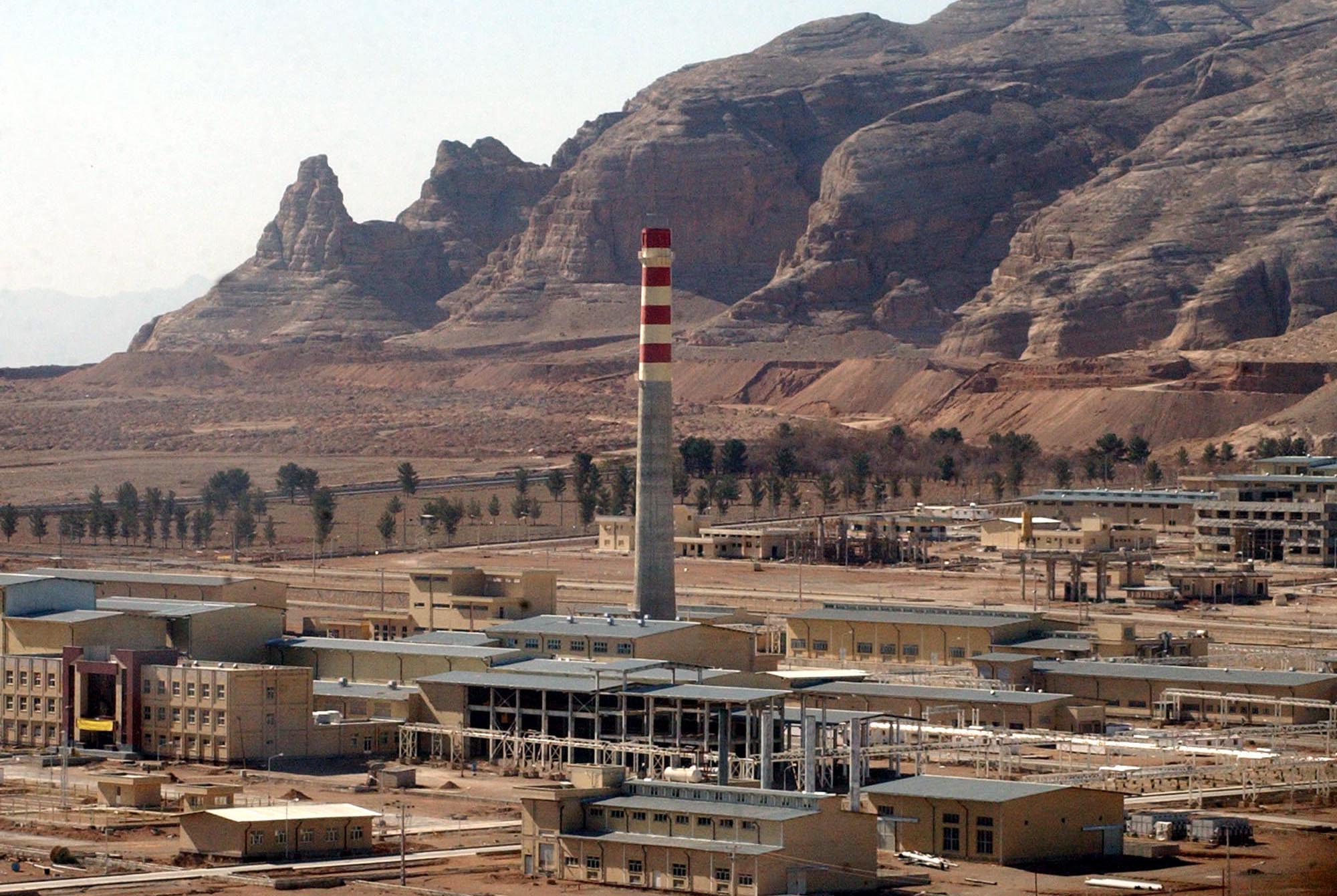Iran’s Uranium Conversion Facility, just outside the city of Isfahan, in 2005