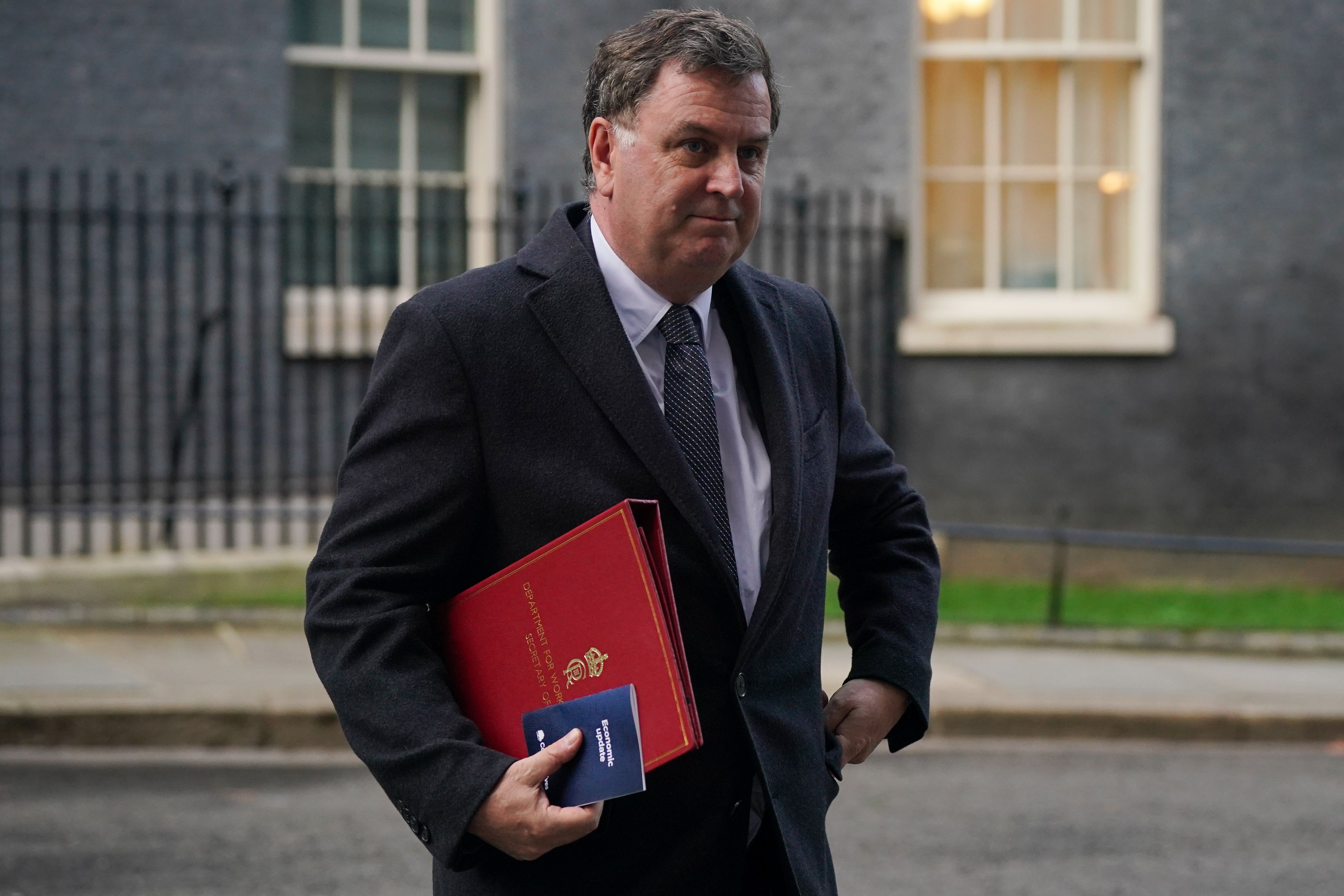 The work and pensions secretary Mel Stride said getting back to work is ‘good for mental health’