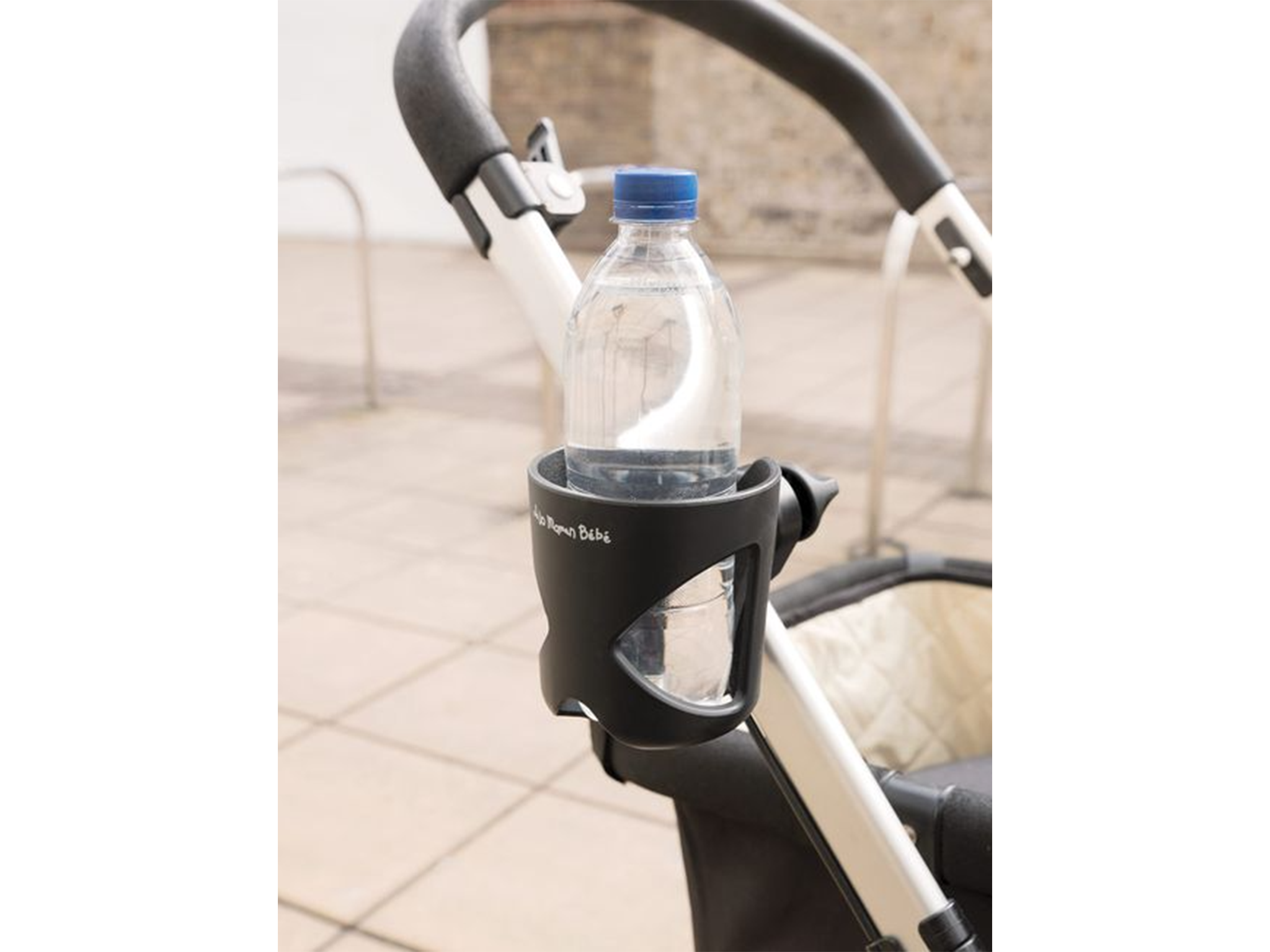 JoJo Maman Bebe adjustable stroller bottle holder