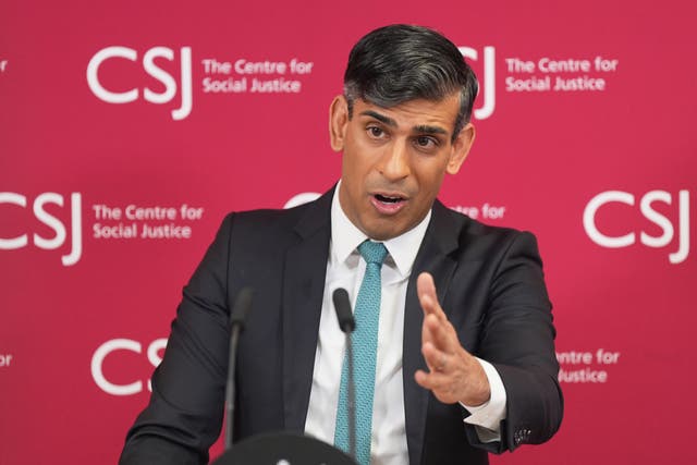 <p>Rishi Sunak pointed out that the total bill for this part of the welfare budget is now more than we spend on schools</p>