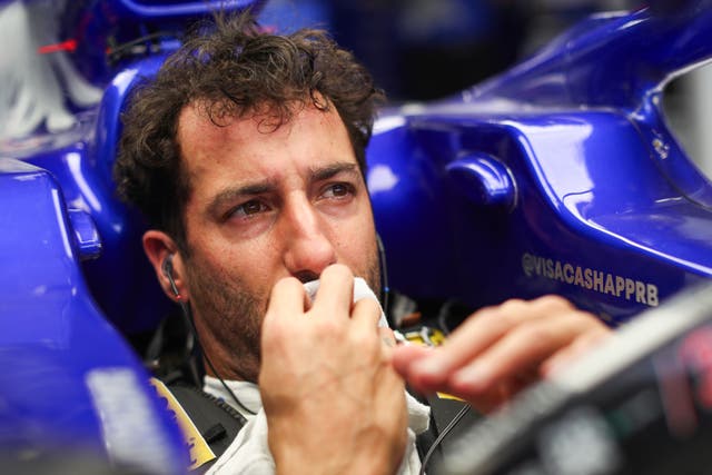 <p>Daniel Ricciardo’s F1 seat could be in doubt </p>