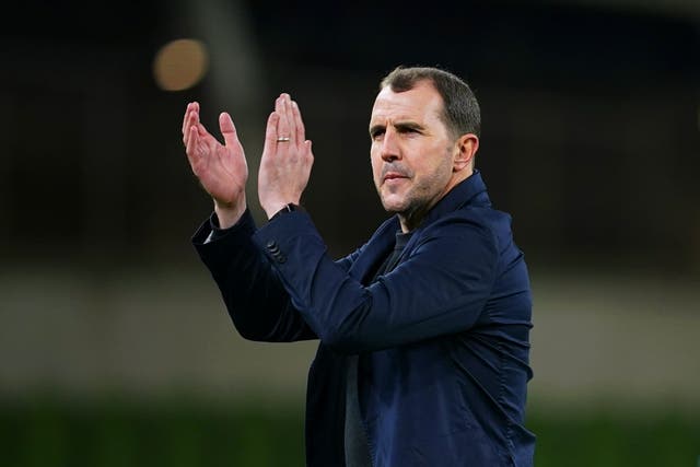 John O’Shea could continue in his role as interim Republic of Ireland manager in June (Niall Carson/PA)