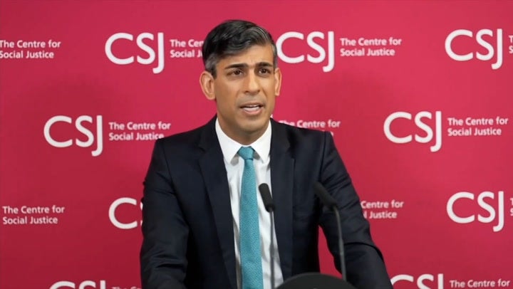 <p>Feeling depressed doesn’t mean you can’t work, Sunak says in welfare reform speech.</p>