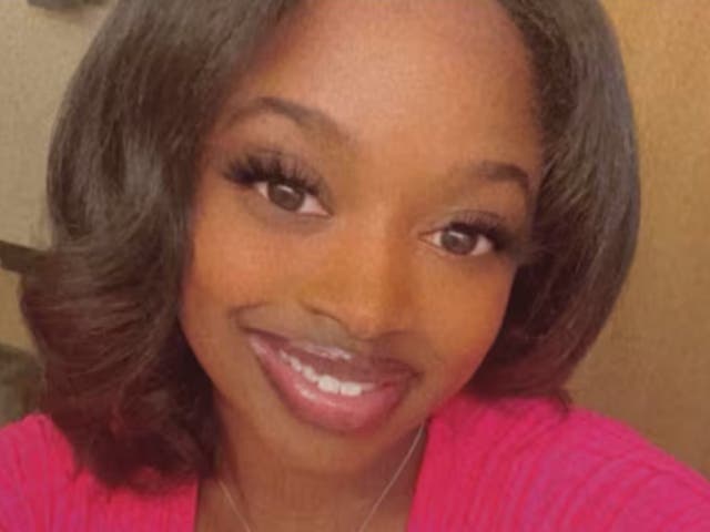 <p>A photo of Sade Robinson, a young woman who was killed and whose remains were found in and around Lake Michigan </p>