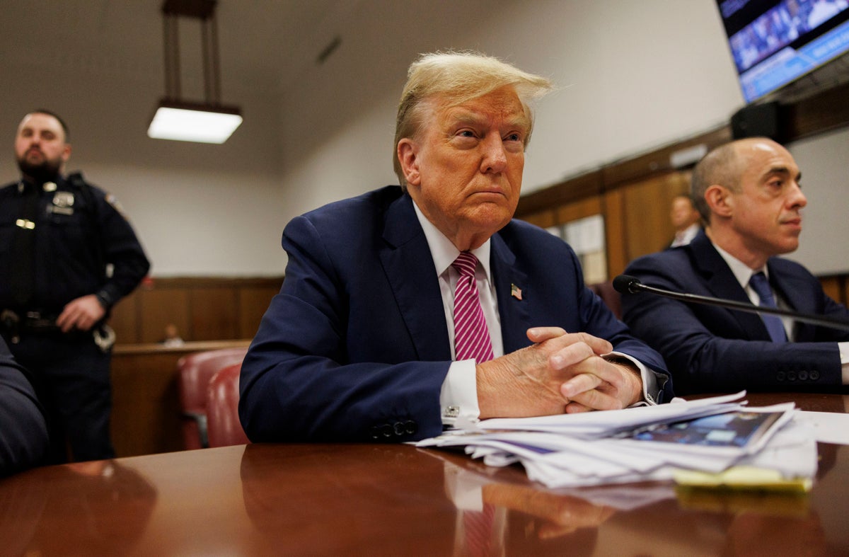 Trump complains to press about how cold it is in courtroom during criminal trial