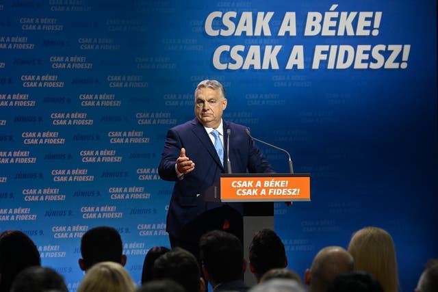 Hungary Orban Campaign Opening