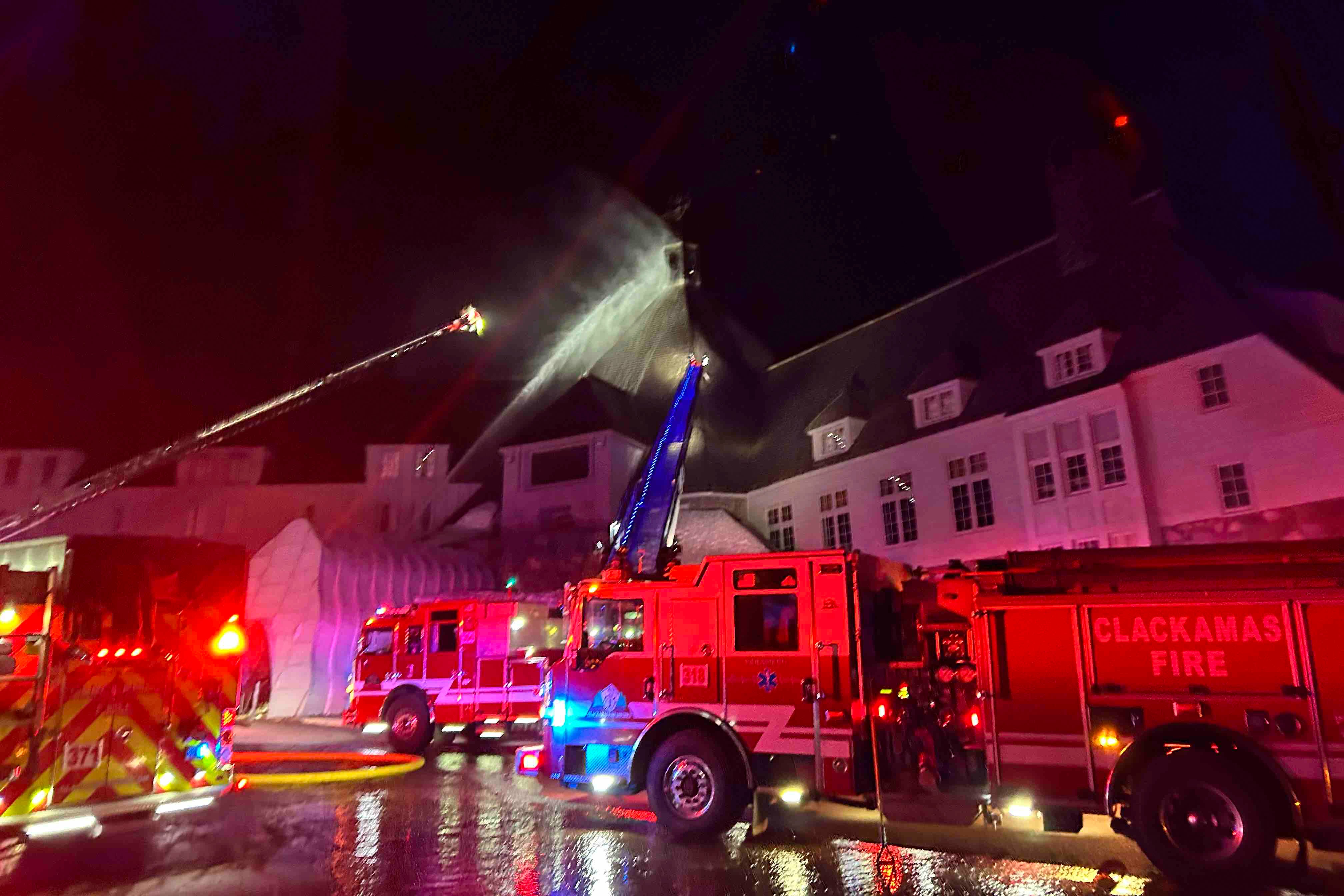 The Shining Lodge Fire