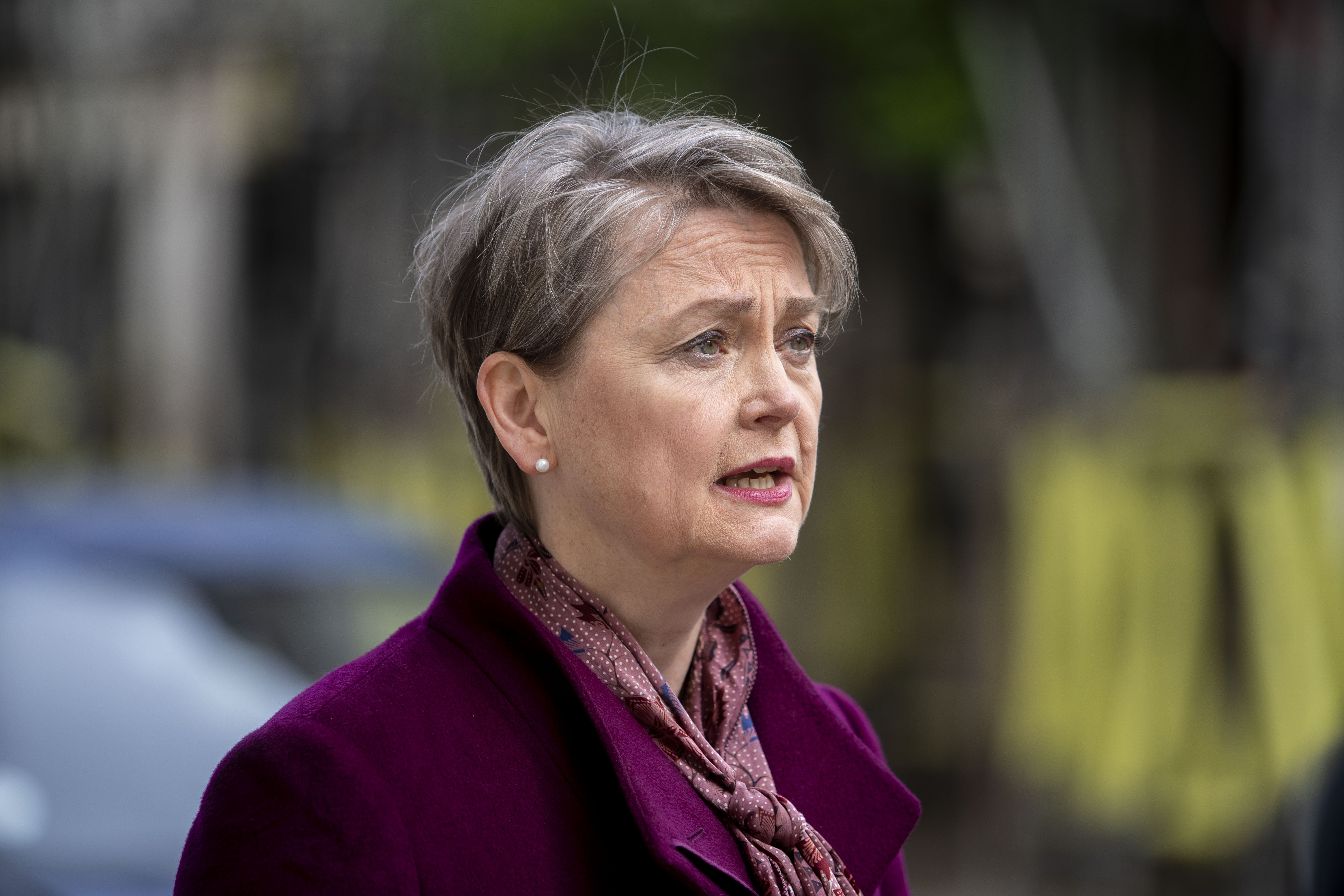 Shadow home secretary Yvette Cooper said soaring shoplifting has ‘ruinous’ consequences for high streets (Jeff Moore/PA)