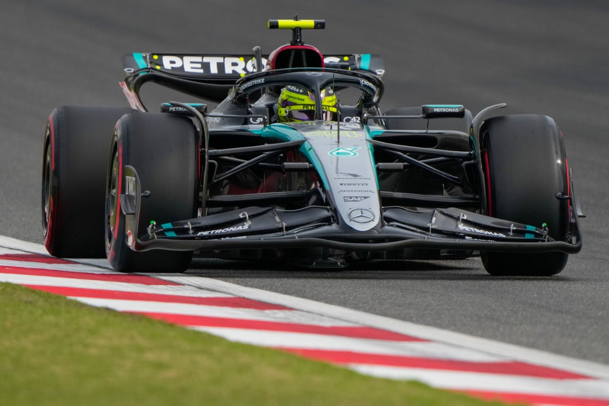 Lewis Hamilton to start Chinese Grand Prix in 18th after poor qualifying showing