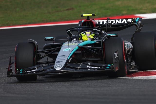 <p>Lewis Hamilton will start the Chinese Grand Prix in 18th place</p>