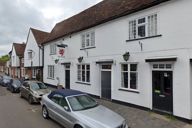 <p>David Worcester, who runs the Lower Red Lion in St Albans, Hertfordshire, added that messages of support have flooded in from the local community and across the world</p>