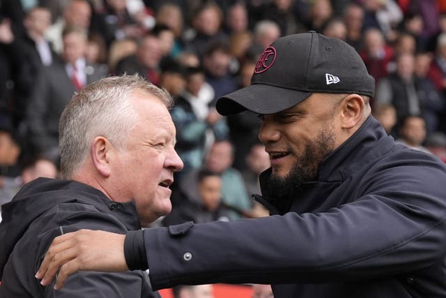 Sheffield United manager Chris Wilder has accepted relegation (Danny Lawson/PA)