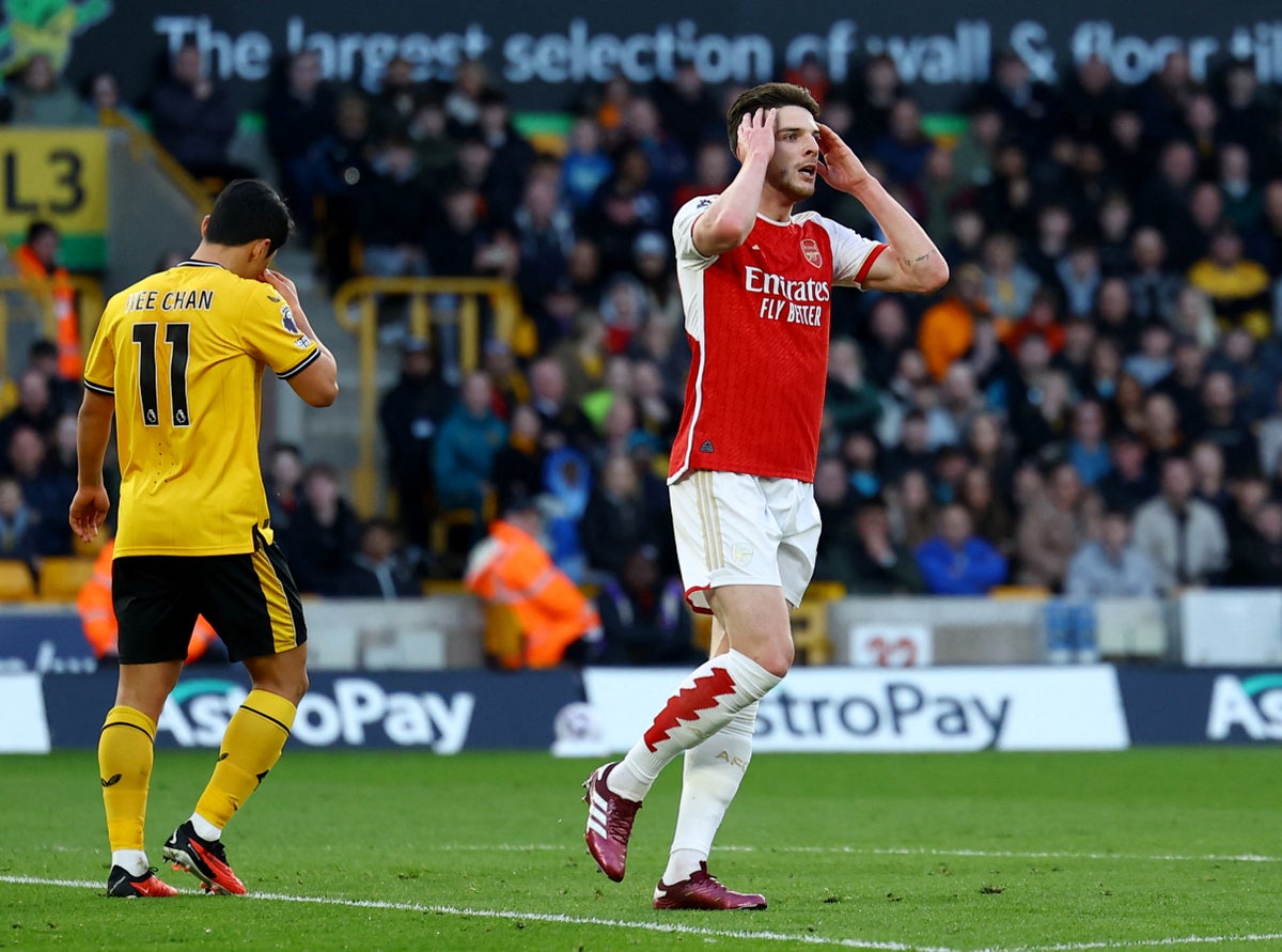 Wolves vs Arsenal LIVE: Premier League latest score and goal updates as Joao Gomes hits post