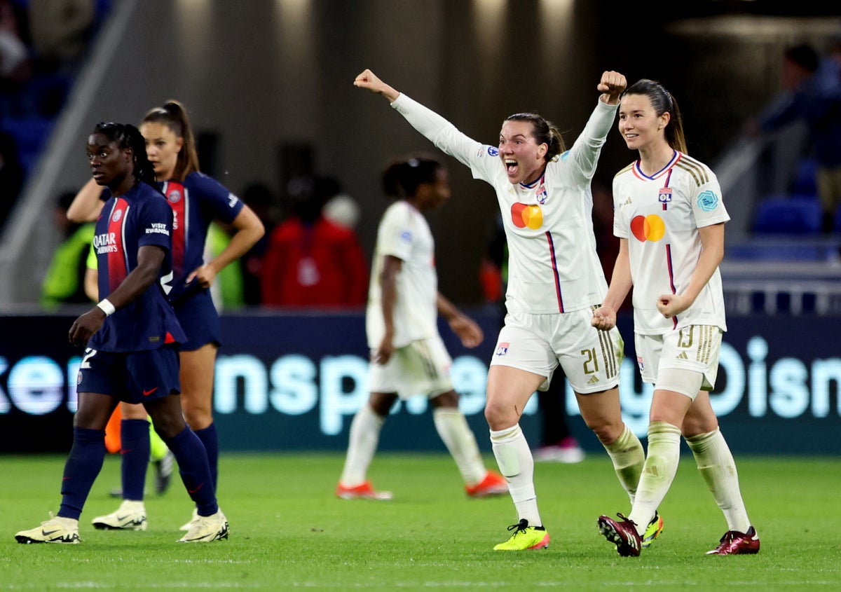 Lyon stun PSG with late comeback in Women’s Champions League thriller