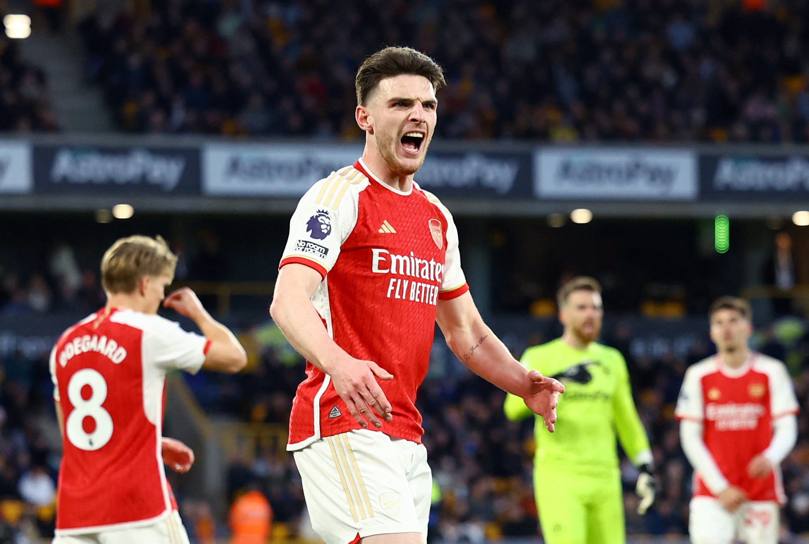 Declan Rice has propelled Arsenal’s title push this season