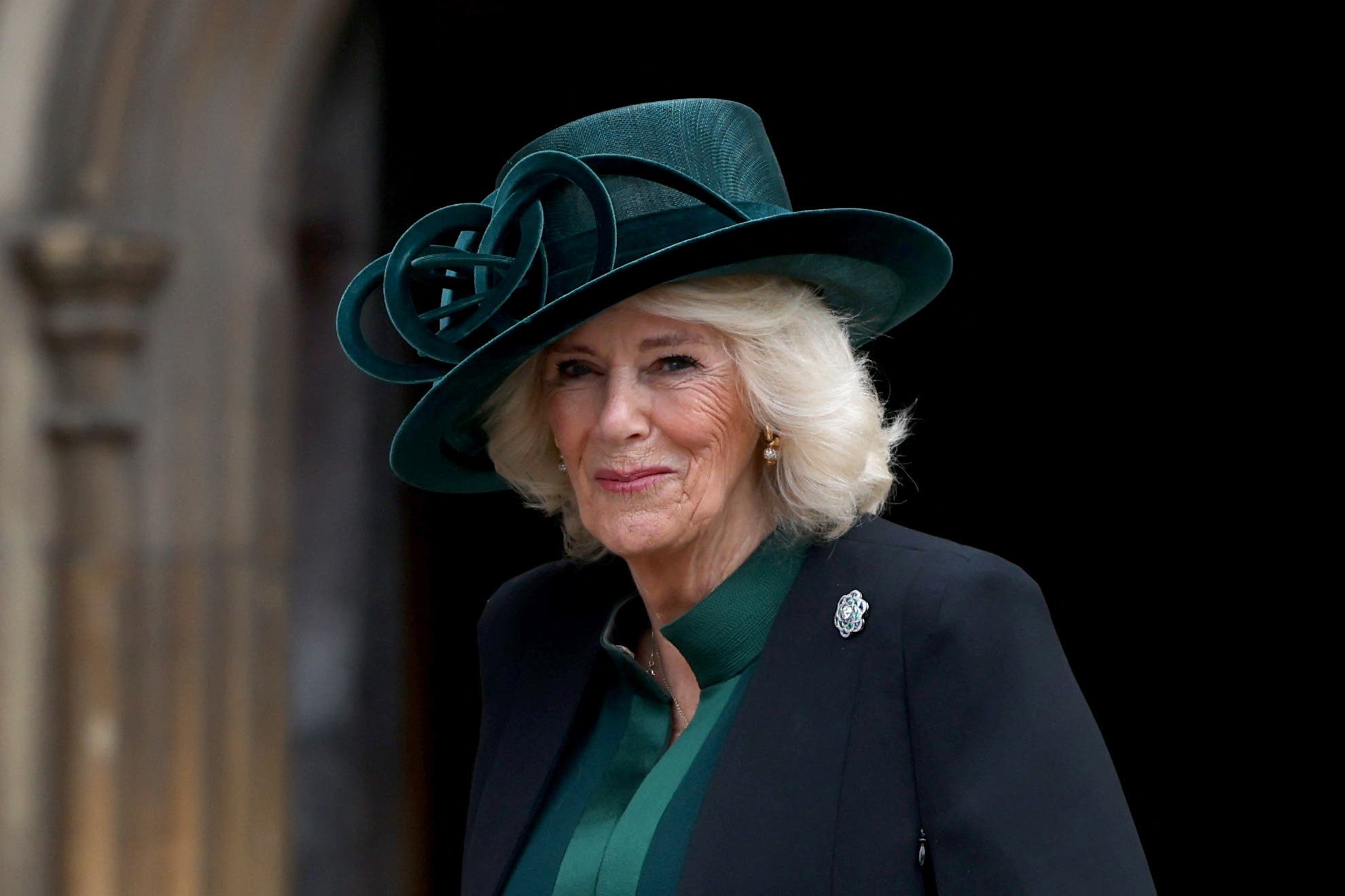 Queen Camilla was also honoured with two new titles today