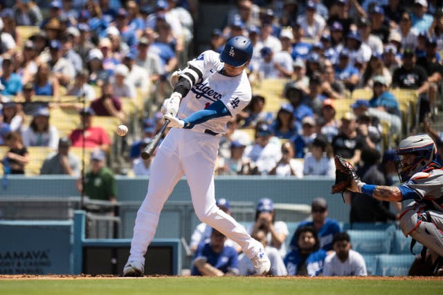 <p>Shohei Ohtani slammed his 176th MLB home run </p>