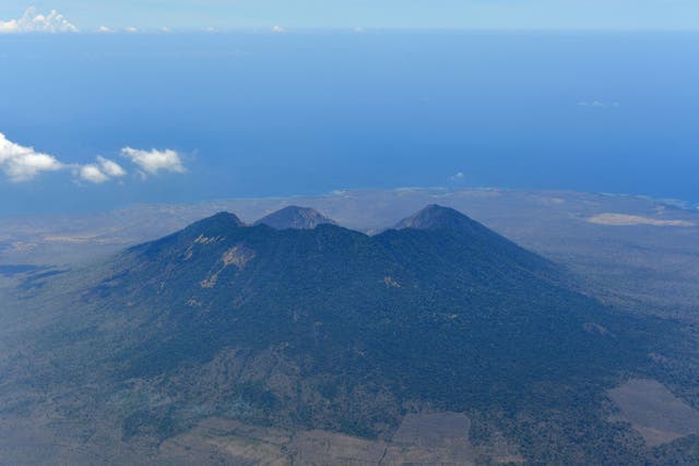 <p>Mount Ijen volcano in Banyuwangi</p>