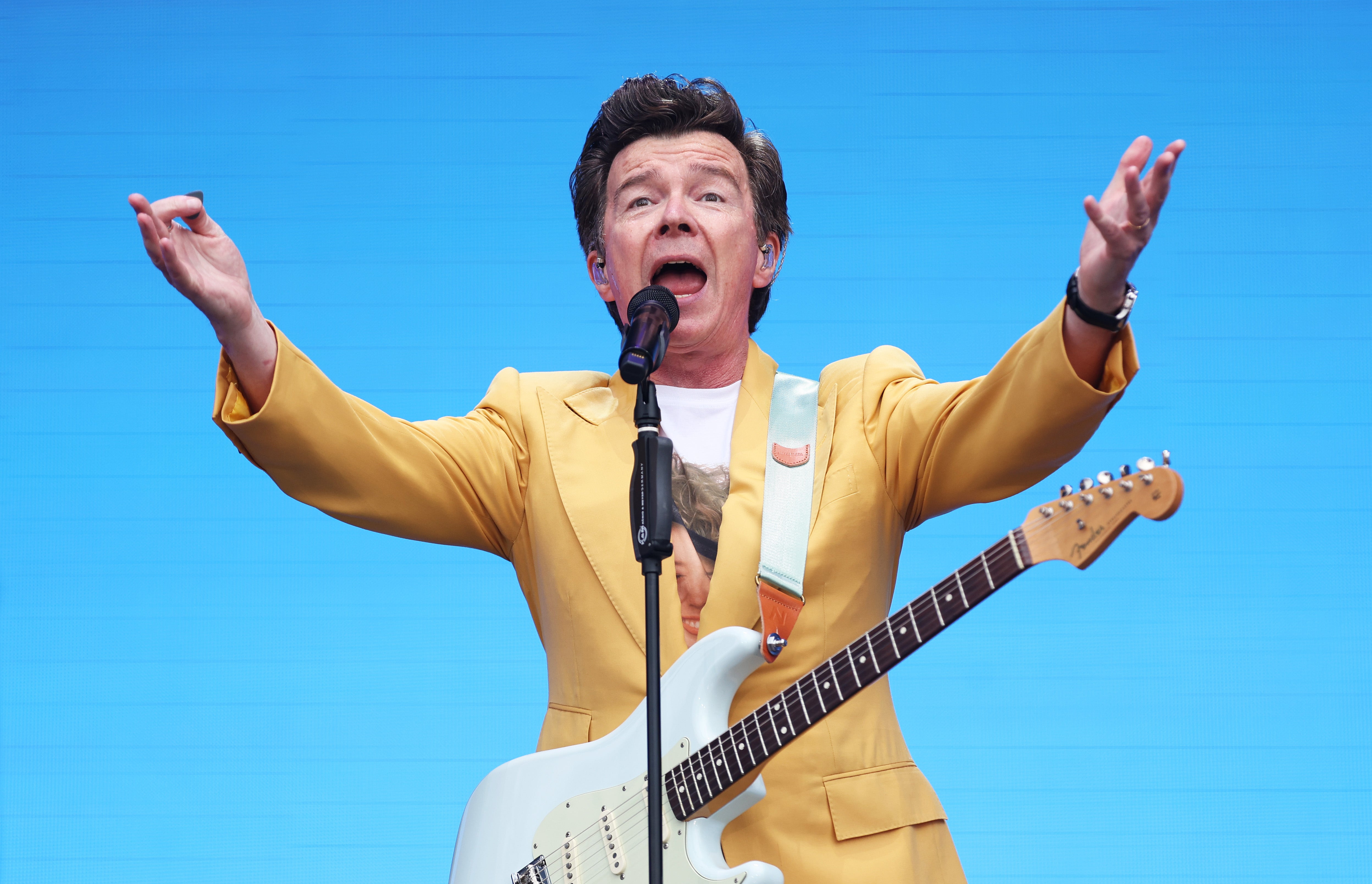 Rick Astley played a ‘test run’ gig at the new arena