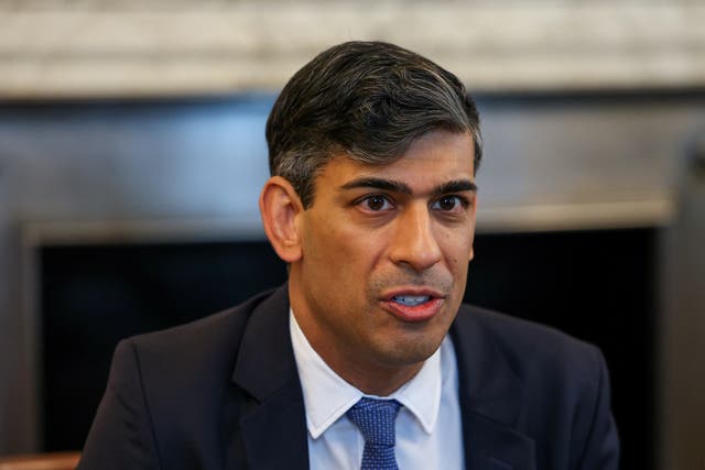 Prime Minister Rishi Sunak blamed Labour opposition to the scheme for the delays (Toby Melville/PA)