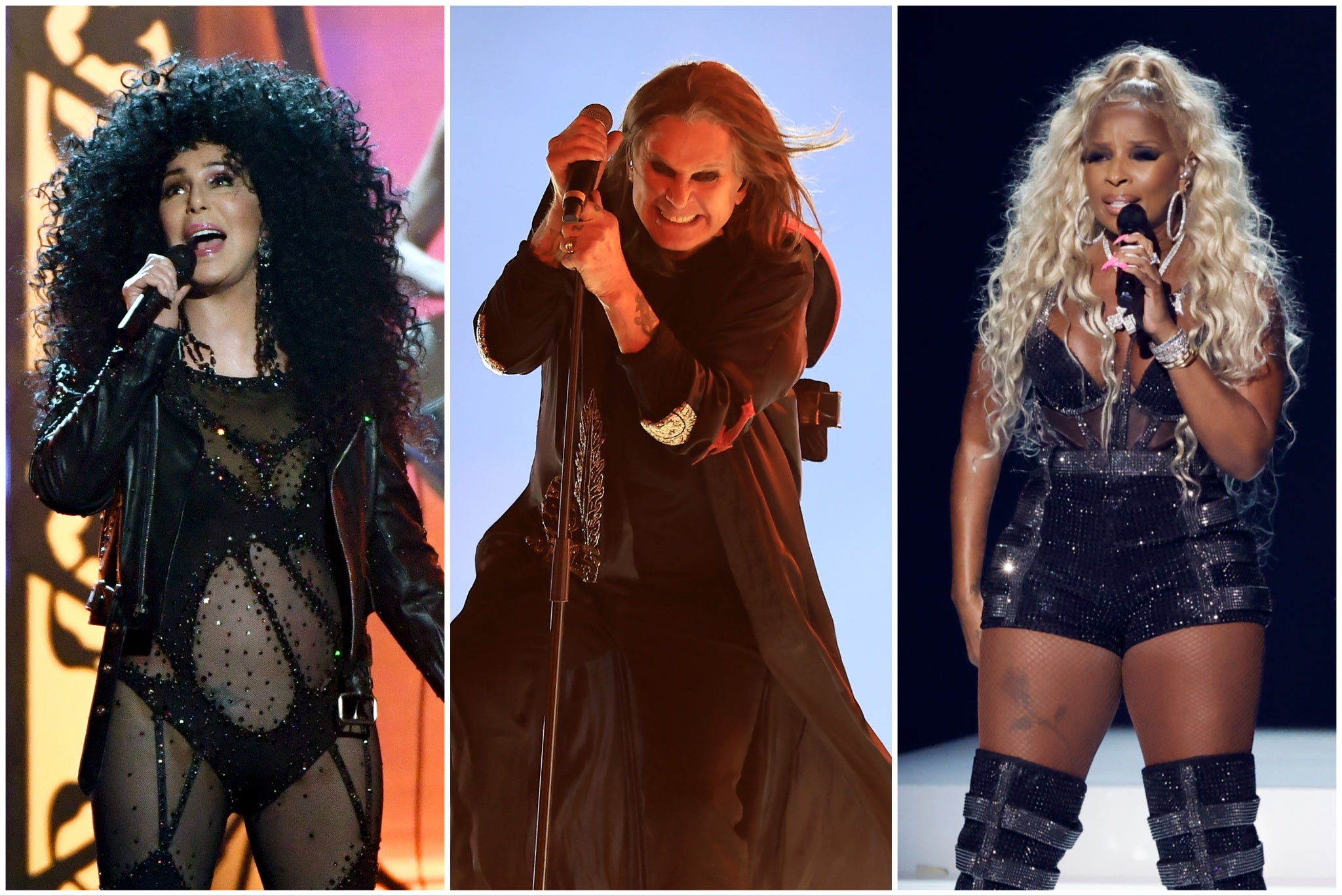 Cher, Ozzy Osbourne and Mary J Blige are being inducted in to the Rock & Rock Hall of Fame Class of 2024