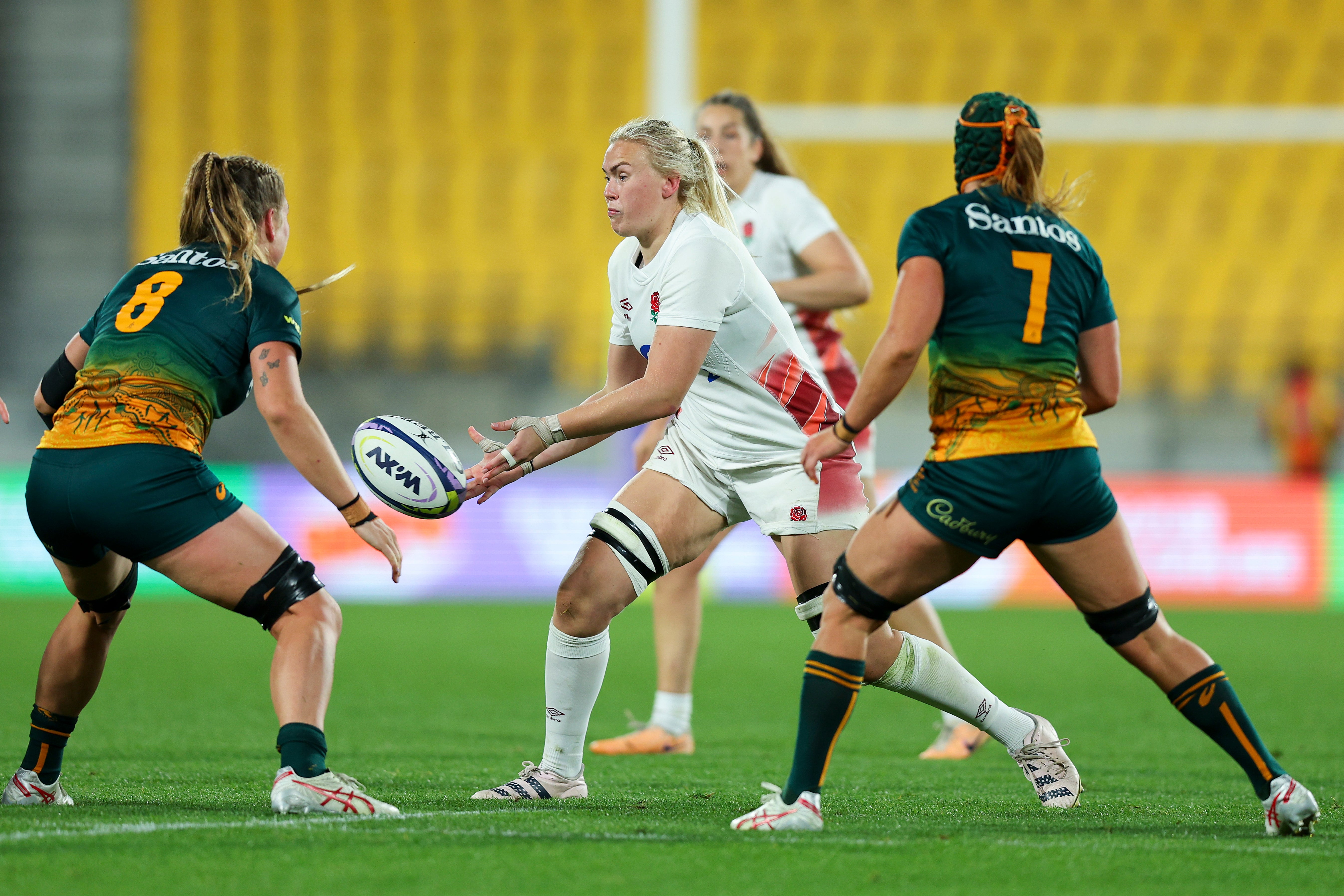 Lock Rosie Galligan has been ruled out of England’s trip to France