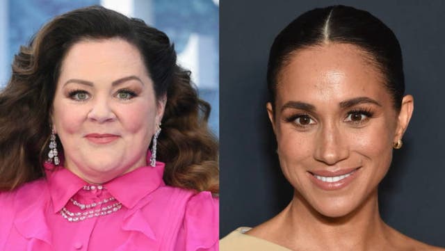 <p>Melissa McCarthy defends friend Meghan Markle: ‘She’s threatening to some people’.</p>
