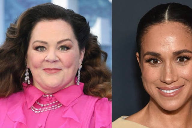 <p>Melissa McCarthy defends friend Meghan Markle: ‘She’s threatening to some people’.</p>