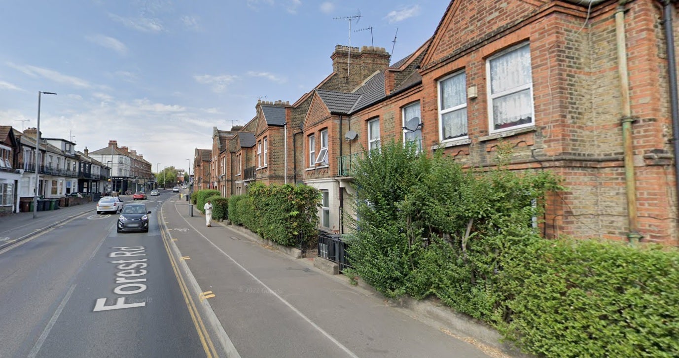 The fire broke out in Forest Road in Walthamstow (file image)