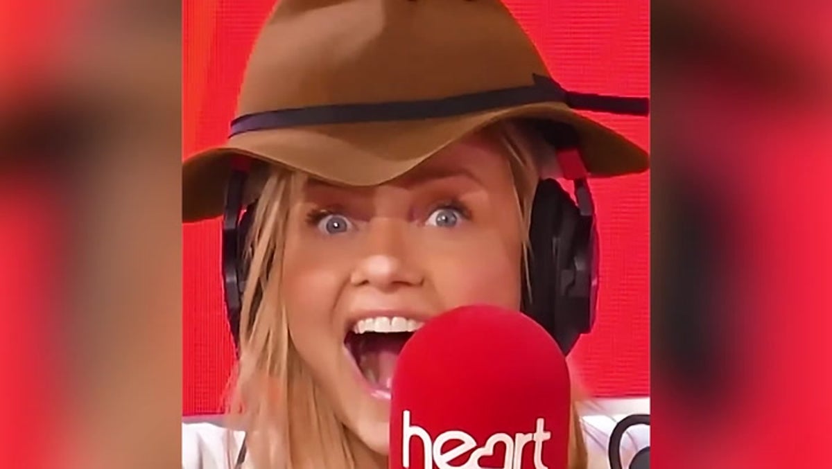 Emma Bunton presents Heart radio show hungover after Victoria Beckham’s 50th birthday party