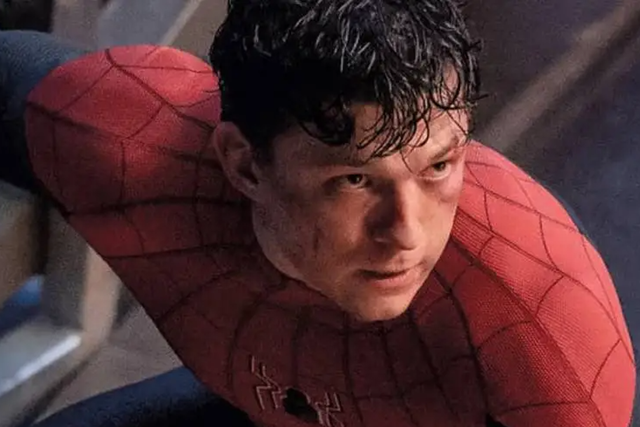 <p>Tom Holland in Spider-Man </p>