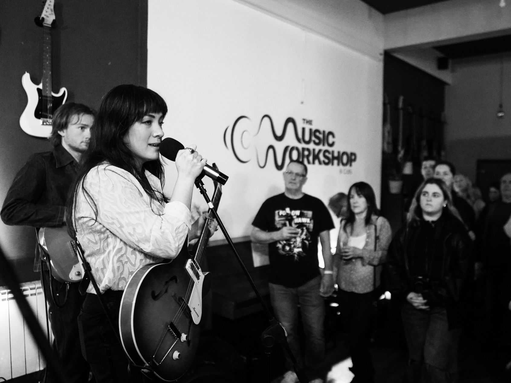 Singer Lo Barnes performs at The Music Workshop (promoted by Compass Music)