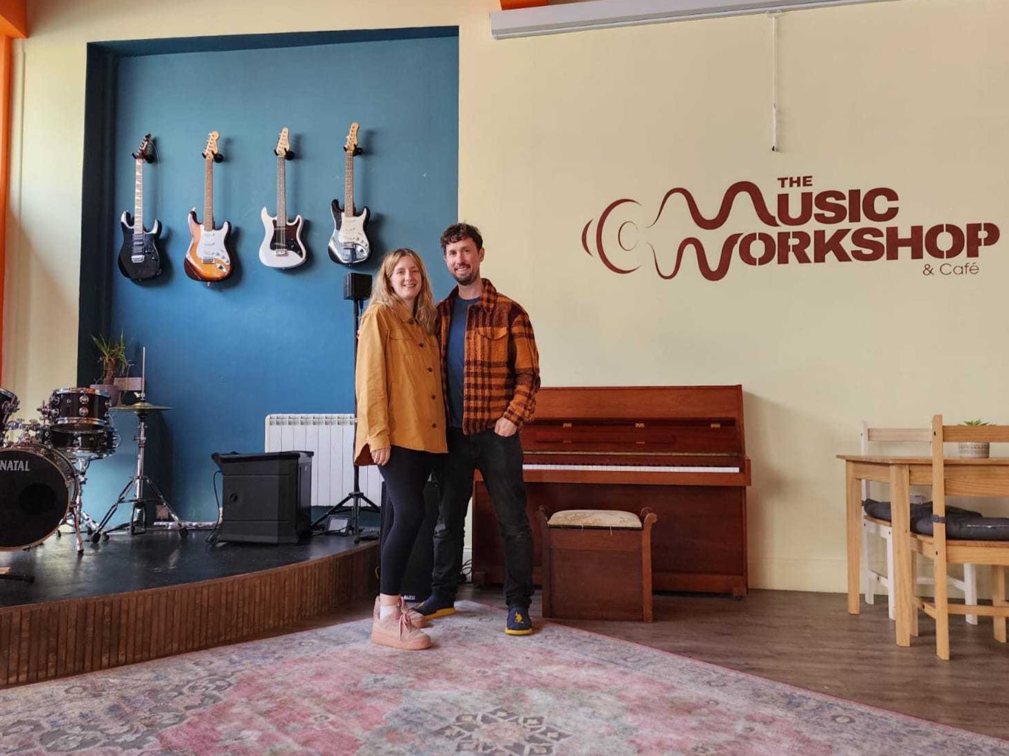 Pictured: The Music Shop owners Josie and Daniel Clark