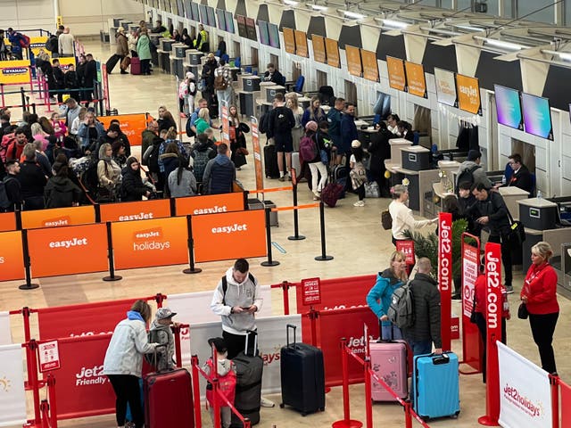 <p>Departures concourse at Liverpool John Lennon airport (file photo)</p>
