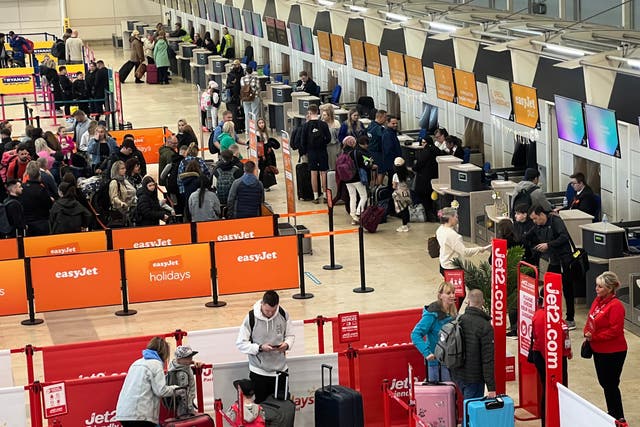 <p>Departures concourse at Liverpool John Lennon airport (file photo)</p>