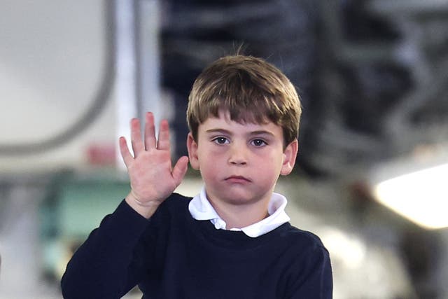 Prince Louis is turning six on Tuesday (Chris Jackson/PA)