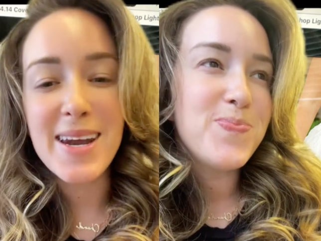 <p>Mom shows daughter flipping the camera off in wedding photos </p>