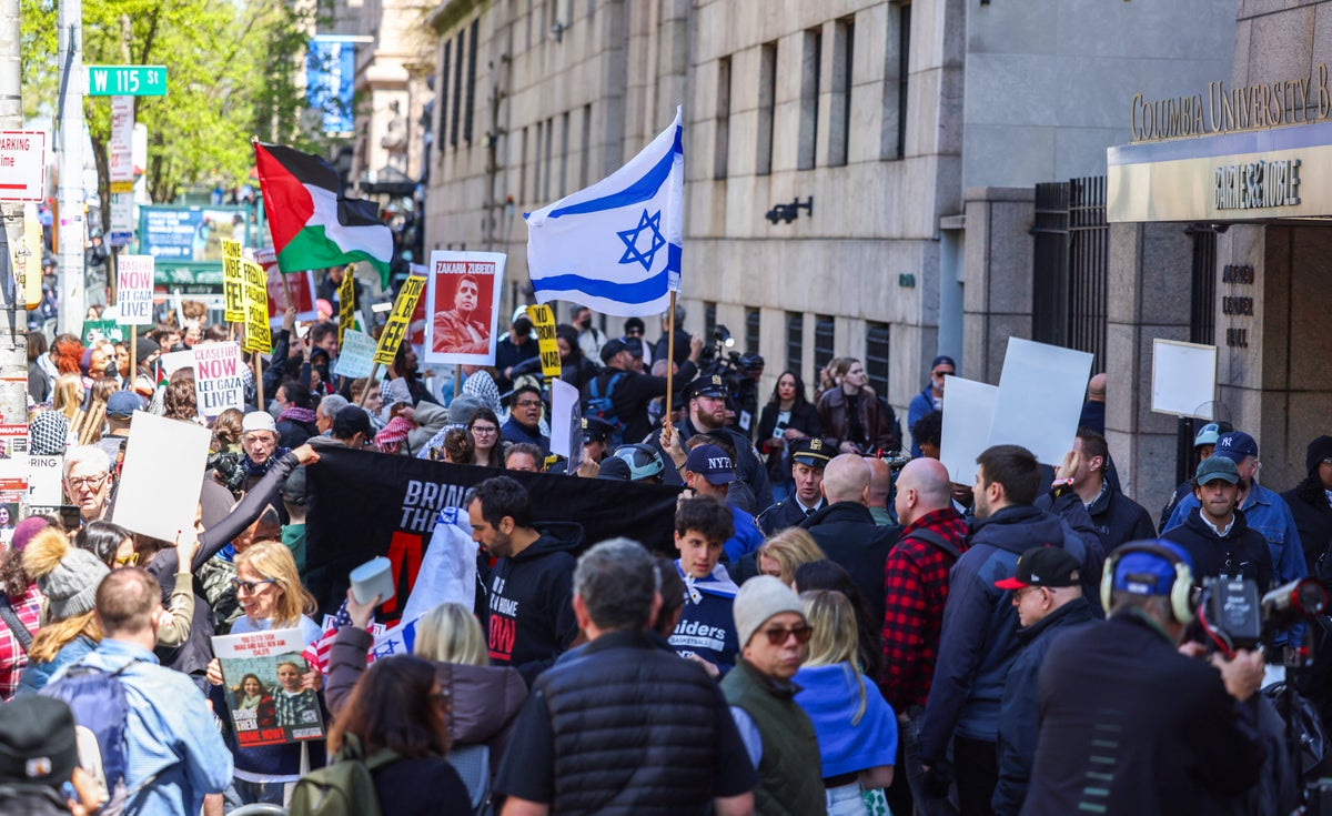 Columbia suspends in-person classes as arrests made and Jewish students report threats. What’s behind the protests?