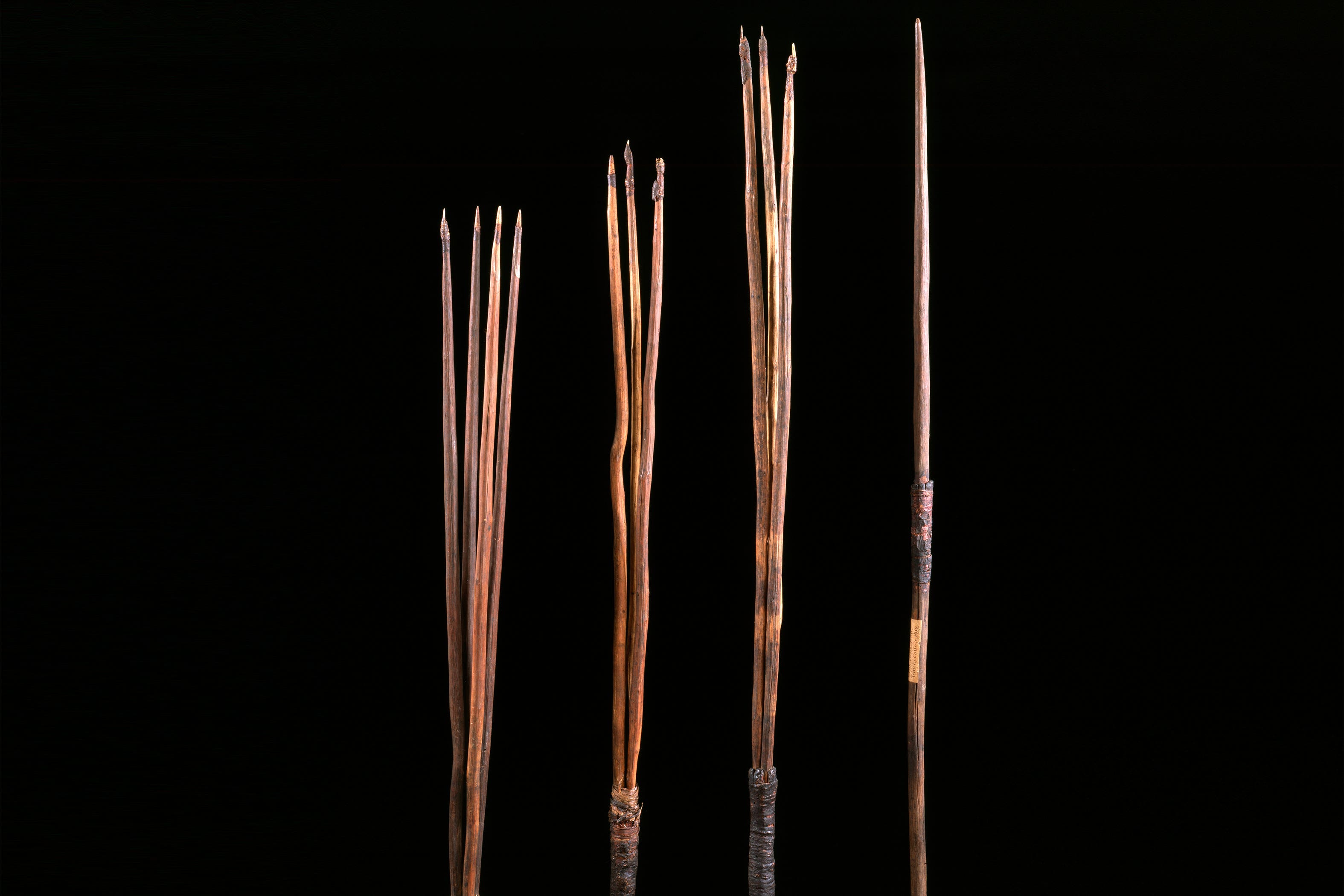 Four Aboriginal spears that were taken by Captain James Cook and brought to the UK more than 250 years ago are to be returned to Australia by Cambridge University. (Museum of Archaeology and Anthropology/University of Cambridge/ PA)