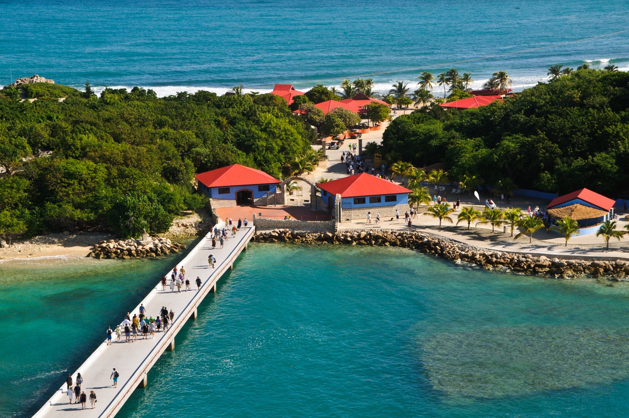 The island of Labadee was leased to Royal Caribbean in the 1980s