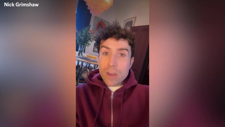 <p>Nick Grimshaw says he ‘feels like a tortured poet’ after people confuse him for Taylor Swift’s ex Matty Healy.</p>