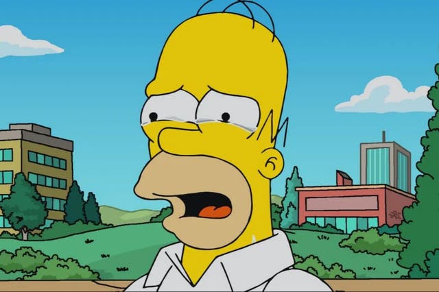 <p>Homer Simpson in ‘The Simpsons'</p>
