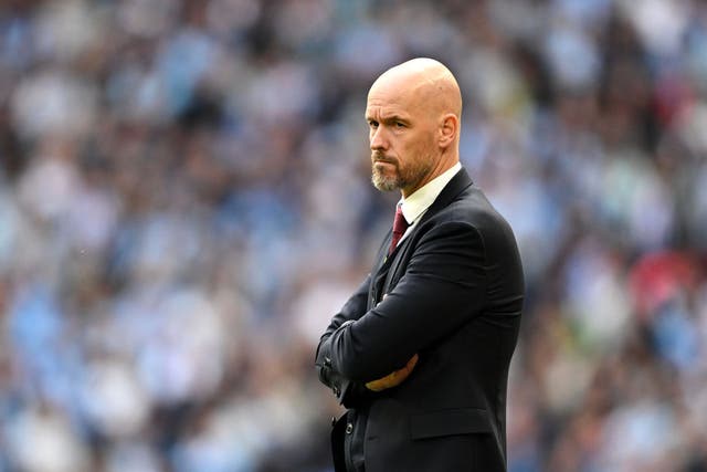 <p>Ten Hag has hit back at criticism of Manchester United’s win over Coventry </p>
