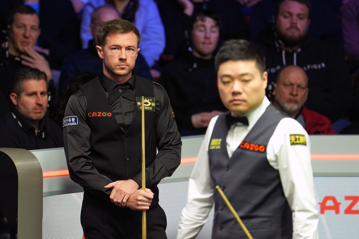 Jack Lisowski forges ahead against Ding Junhui in tight Crucible clash
