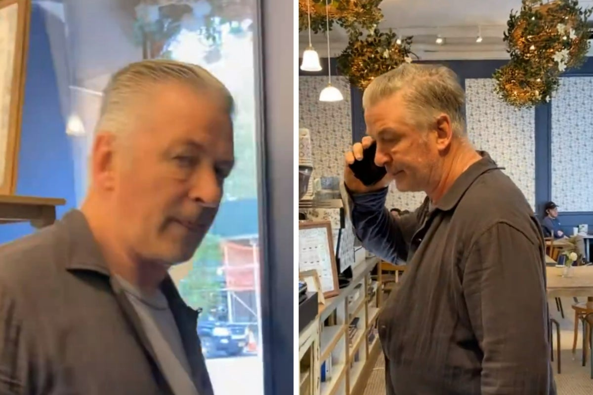 Alec Baldwin slaps phone out of hand of ‘ambush interviewer’ who taunts him over fatal Rust shooting