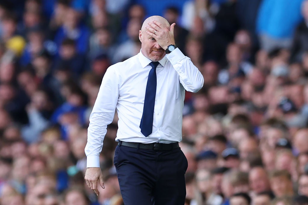 Sean Dyche has had to pay for the mistakes of the past as transfer budgets have been reduced