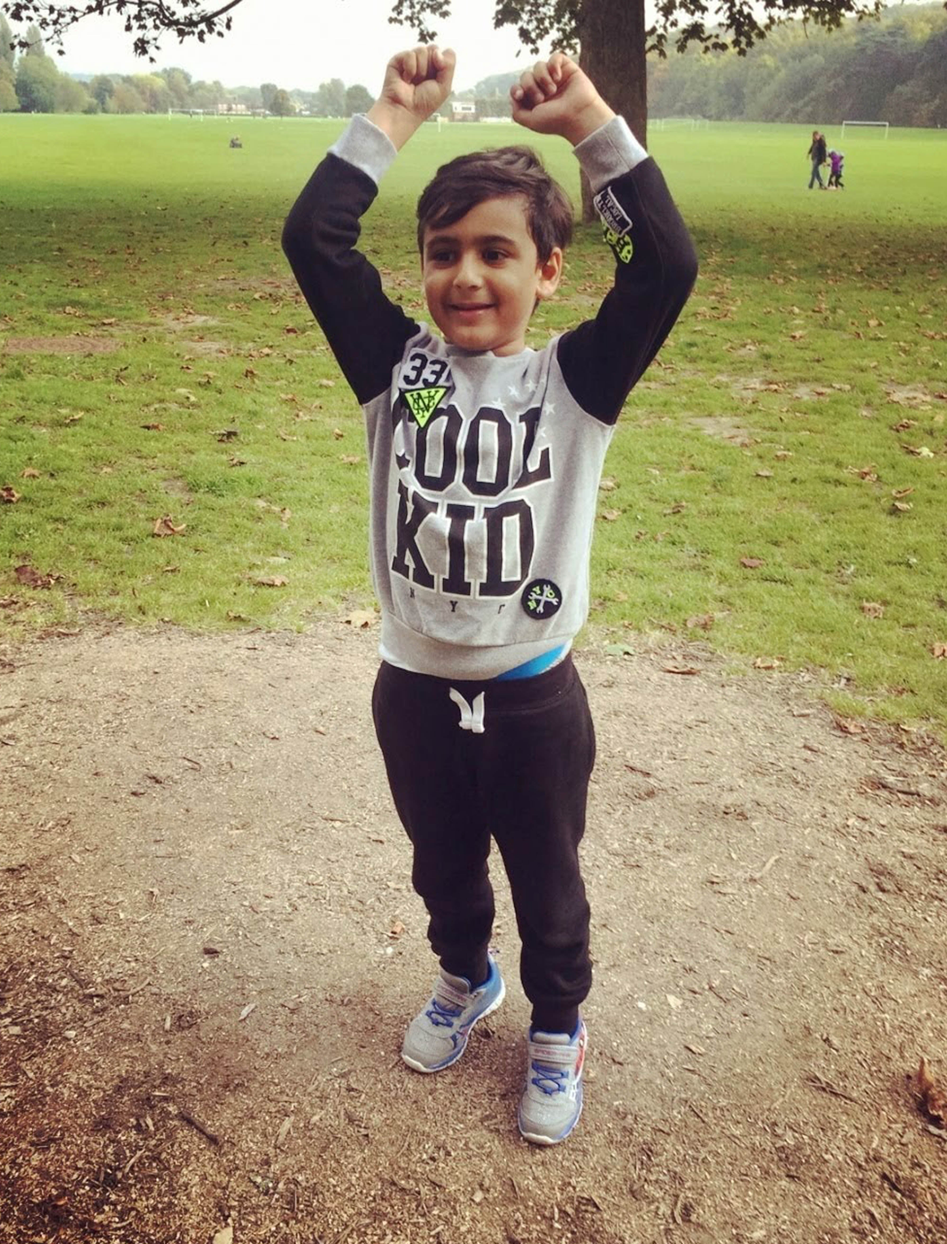 Raj Rana who died of a brain tumour aged eight in 2018